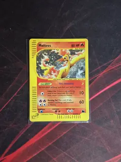Moltres Holo E Reader H20/H32 Skyridge Light Play Pokemon Card - Image 2