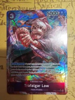 One Piece TCG Awakening of the New Era, Trafalgar Law Alt Art Card, OP05-069- NM - Image 1