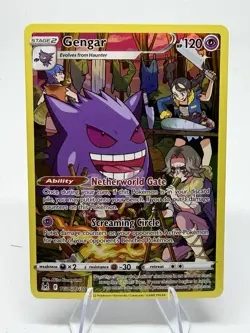 Gengar TG06/TG30 Lost Origin Trainer Gallery Pokemon TCG Holo Card - Image 1