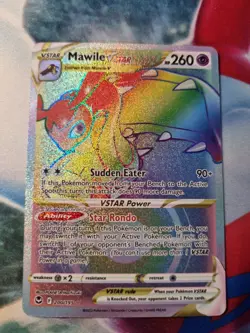 Pokemon TCG Mawile VSTAR SIT 200/195 Silver Tempest Secret Rare Holo NM - Image 1