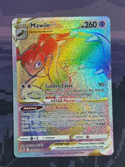 Mawile VSTAR 200/195 Pokemon Silver Tempest Rare Rainbow Card Near Mint NM 1 - Image 1