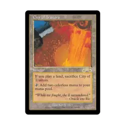 WOTC MtG Exodus City of Traitors (R) EX - Image 1