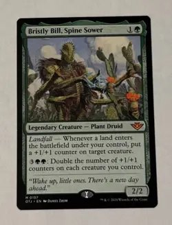 MTG Bristly Bill, Spine Sower - Outlaws of Thunder Junction LP - Image 1