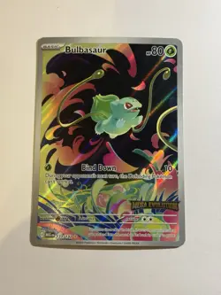 Bulbasaur 133/132 - Illustration Rare Holo Mega Evolution Promo - Pokemon TCG NM - Image 1