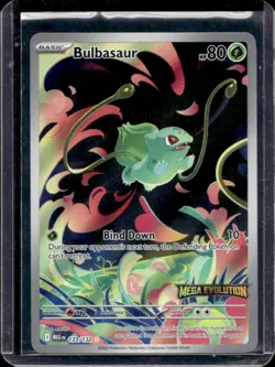2025 Pokemon Mega Evolution Bulbasaur Promos #133/132 - Image 1
