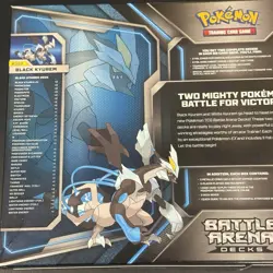 Pokemon TCG Battle Arena Deck Black Kyurem vs White Kyurem Box NEW SEALED - Image 3