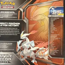 Pokemon TCG Battle Arena Deck Black Kyurem vs White Kyurem Box NEW SEALED - Image 4