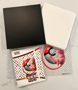 Pokemon 151 Complete Base Master Set 165/165 Vault X White Edition 12 Binder - Image 1