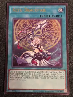 Ketu Dracotail OP29-EN003 OTS Tournament Pack 29 Unlimited NM Ultimate Rare - Image 1