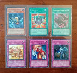 6 X Yu-Gi-Oh Lot Of 1st Edition The Lost Millennium Rares MINT PACK FRESH! TLM - Image 1