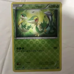 Pokemon TCG: _____'S Snivy Black Star Promo Jumbo Oversized Card NM To LP 2011 - Image 1