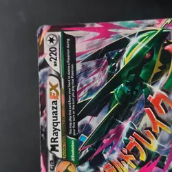 M Rayquaza EX 76/108 Roaring Skies 2015 Ultra Rare Pokemon English HP-MP played - Image 3