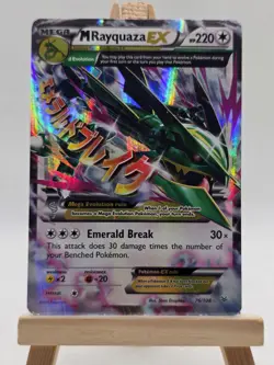 Pokemon TCG: XY Roaring Skies M Rayquaza EX 76/108 Ultra Rare - Image 1
