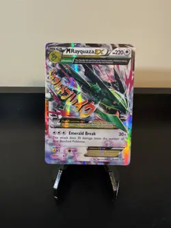 Pokemon TCG: XY Roaring Skies M Rayquaza EX 76/108 Ultra Rare - Image 1