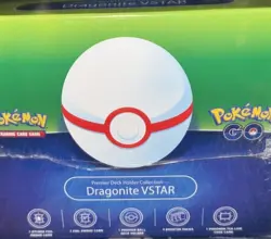 Pokemon GO Dragonite VSTAR Premier Deck Holder Collection 820650870798 - Image 1