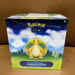 Pokemon GO Dragonite VSTAR Premier Deck Holder Collection 820650870798 - Image 1