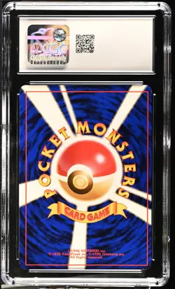 CGC 8 MINT Nidoking 1996 Base Set Japanese 34 Holo SWIRL Pokemon Card - Image 2