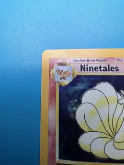 Ninetales 12/102 Holo Rare Pokemon 1999 Unlimited Base Set - Image 5