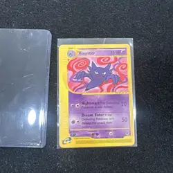 Pokemon TCG Expedition Base Set Haunter Regular Card 80/165 NM - Image 1