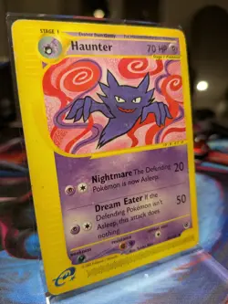 Pokemon TCG Expedition Base Set Haunter Regular Card 80/165 (Damaged) - Image 3