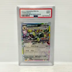 PSA 9 - Umbreon EX 060/131 Prismatic Evolution Stamp - Graded Pokemon Card - Image 1