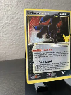 Umbreon Celebrations Classic Collection Holo Pokemon Card 17/17 - Image 2