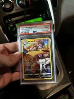 Pokemon TCG Charizard Lost Origin Holo Ultra Rare Card TG03/TG30 PSA 9 - Image 1