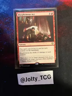 Blasphemous Act Commander: Lorwyn Eclipsed Regular - Image 1