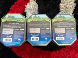 Pokemon Sword & Shield Pokemon Go Tin Set (3) Pikachu, Blissey, Snorlax *SEALED* - Image 2
