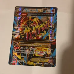 Pokemon Primal Groudon EX 151/160 XY Primal Clash Ultra Rare 240 HP Holo - Image 1