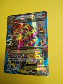 Pokemon XY Primal Clash Groudon EX #151/160 Omega (Moderate Play) MP... - Image 3