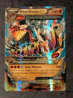 Pokemon TCG Mega Primal Groudon EX 151/160 XY-Primal Clash Holo Foil Full Art - Image 2