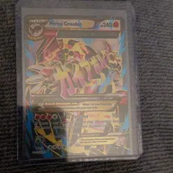 Pack Fresh!!! Pokemon Primal Groudon EX 151/160 XY Primal Clash Full Art English - Image 1