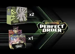 Perfect Order *pre order* Pokemon Center ETB’s & Booster Box - Image 1