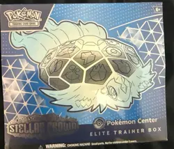 Pokemon Center Stellar Crown Elite Trainer Box W/ Acrylic Case - Image 2