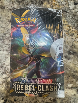 Pokemon Sword & Shield Rebel Clash Booster Box Factory Sealed Box - Image 3