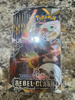 Pokemon Sword & Shield Rebel Clash Booster Box Factory Sealed Box - Image 5