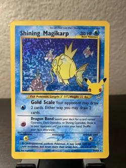 Shining Magikarp 66/64 Pokemon Celebrations 25th Anniversary - Image 1