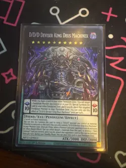 D/D/D Deviser King Deus Machinex Prismatic Secret Rare MP23-EN023 YuGiOh - Image 2