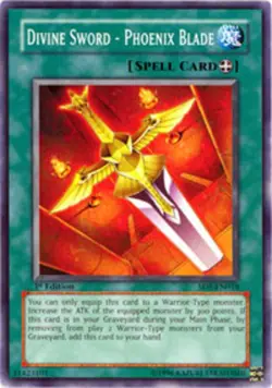 Yugioh! LP Divine Sword - Phoenix Blade - SD5-EN018 - Common - 1st Edition Light - Image 1