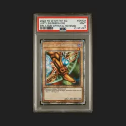 Yu-Gi-Oh - Left Leg of the Forbidden One - BLCR-EN103 - Starlight Rare - PSA 9 - Image 1