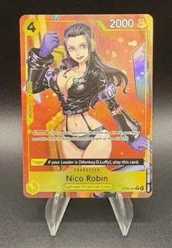 One Piece NICO ROBIN #ST29-009 Egghead Starter Deck 29 Alt Art~English - Image 1