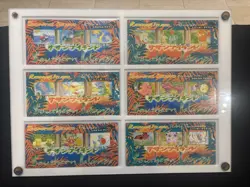 Vintage Pokemon Japanese Southern Islands Complete Set of 18 Cards 6 Sets Sealed - Image 1