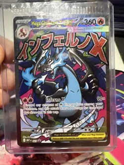 Pokemon TCG Phantasmal Flames Mega Charizard X ex Black Star Promo UPC Sealed - Image 1