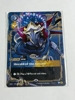 Riftbound VIKTOR Herald Of The Arcane METAL Card Houston Prize Wall Promo SEALED - Image 1