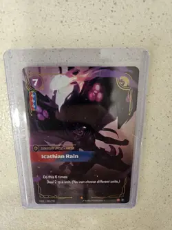 Icathian Rain (Nm)- Riftbound Origins 248/298 - Foil Near Mint English - Image 1