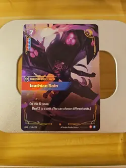 Icathian Rain (Nm)- Riftbound Origins 248/298 - Foil Near Mint English - Image 1