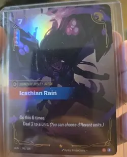 Riftbound Origins Icathian Rain 248/298 Epic Foil NM - League of Legends - Image 2