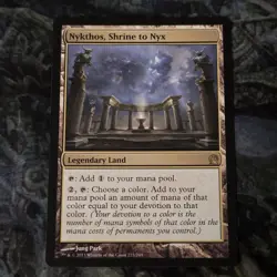 Nykthos, Shrine to Nyx Theros Regular NM Never Played - Image 1