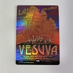 Vesuva Foil Secret Lair Countdown: Encyclopedia Kit MTG SLD - Image 1